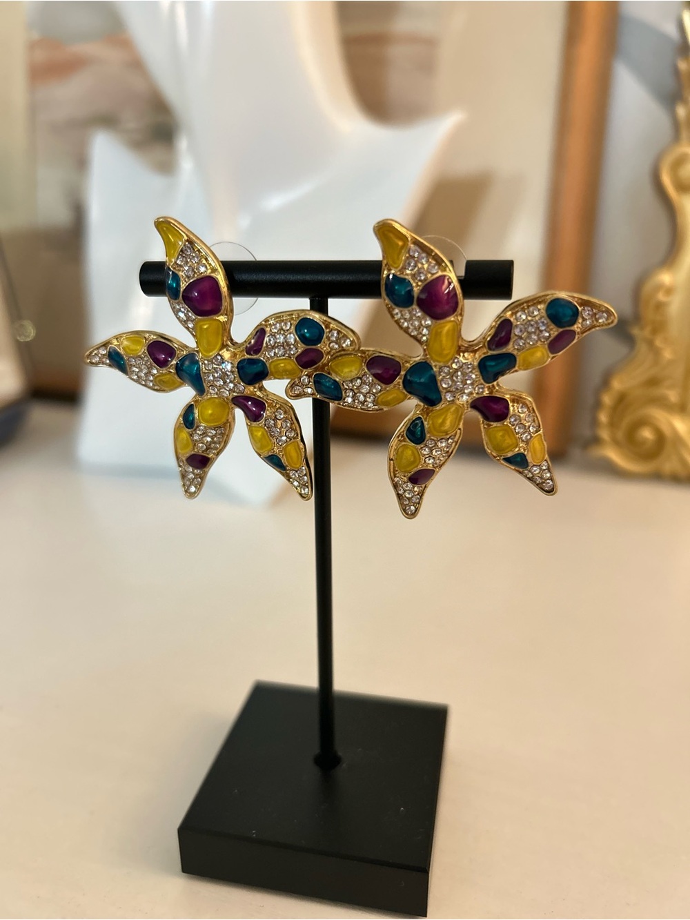Oscar De La Renta Starfish Earrings